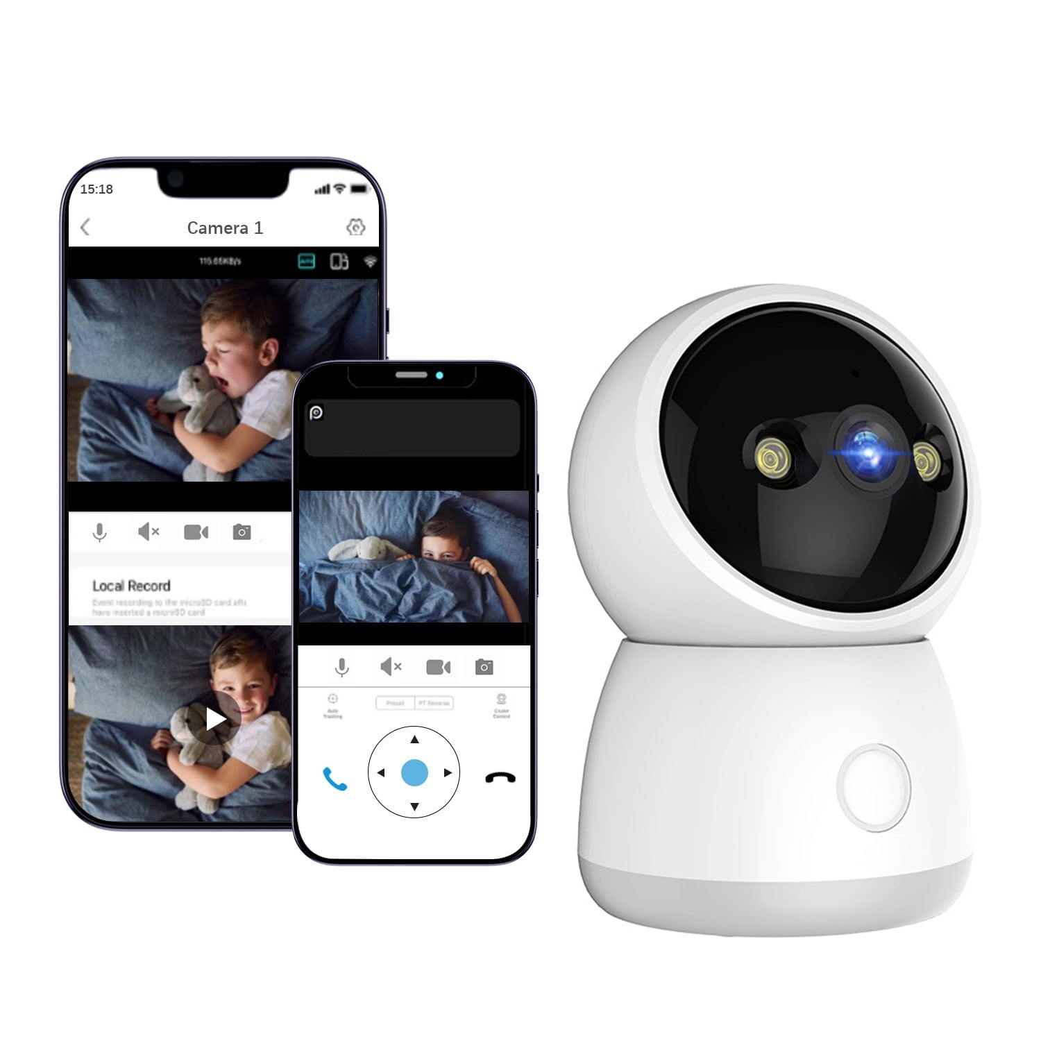 PawCam 360 Indoor Pet Security Camera