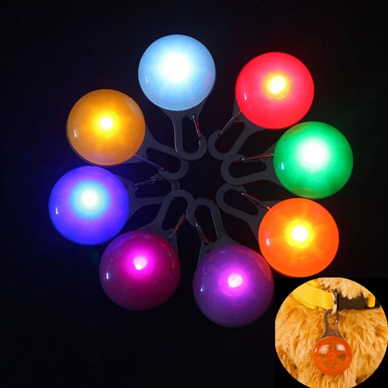 LED Glowing Dog Collar Night Walk Safety