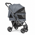 UrbanPet Luxe - Folding Pet Stroller with Sunshade