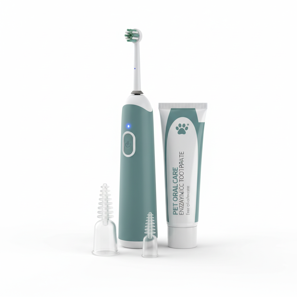 PawSmile Complete - Electric Pet Dental Care Kit